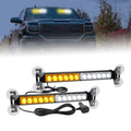 Two Sync Flash LED Dash Strobe Lights One Controller Emergency Car Interior Decorative Van LED Lights Auto Exterior Lighting