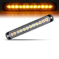 12W LED Truck Side Marker Light New Aluminium LED Strobe Signal Flashing Warning Lights for 12V 24V Vehicles