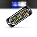20W Aluminium LED Truck Side Light LED Strobe Warning Light Flashing LED Signal Lights for Vehicles 12V 24V