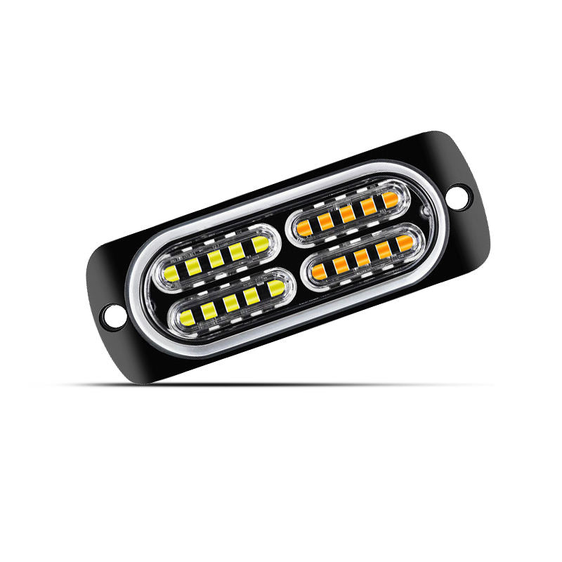 20W Aluminium LED Truck Side Light LED Strobe Warning Light Flashing LED Signal Lights for Vehicles 12V 24V