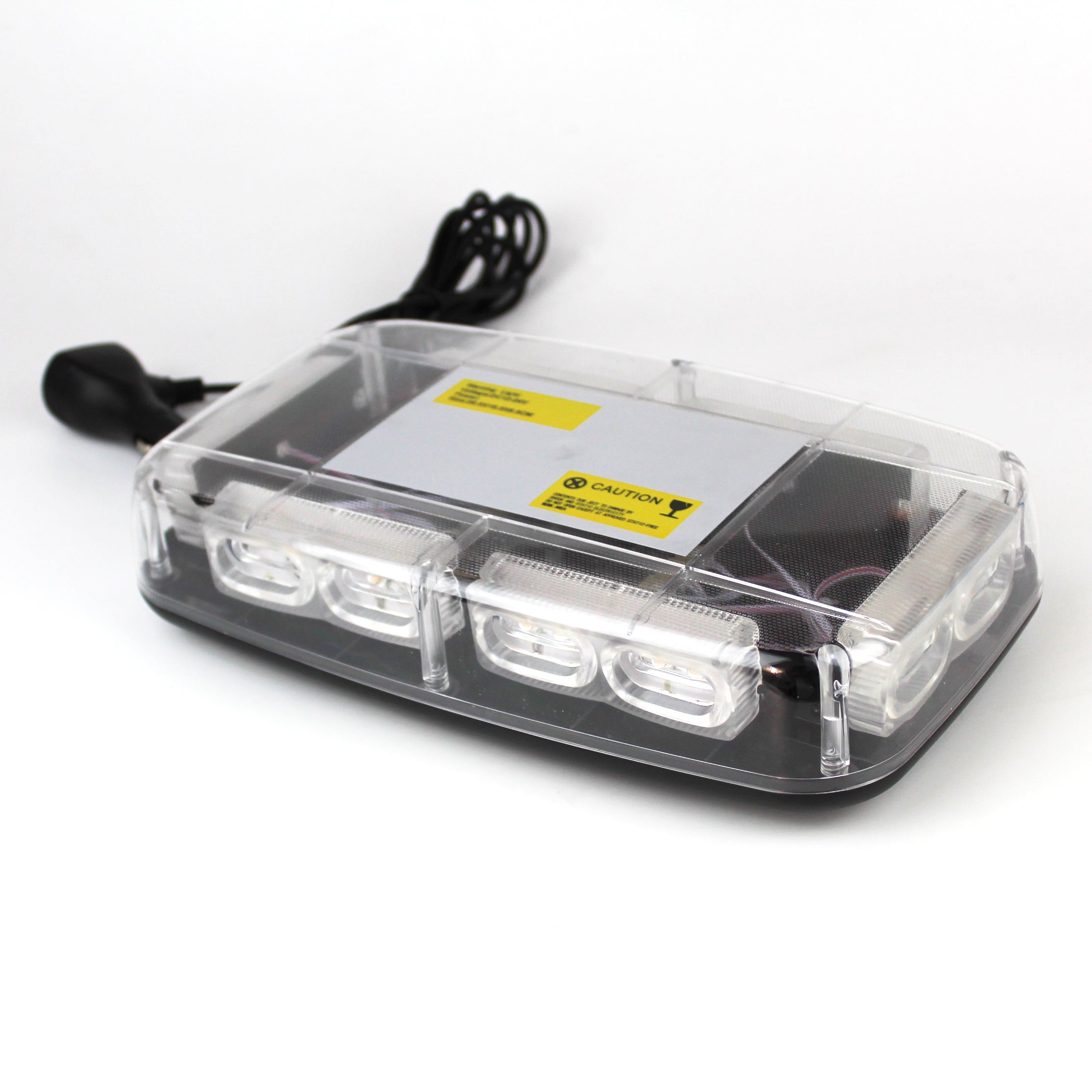 Mini LED Strobe Light Bar for Car Rooftop 24W Magnetic Hazard Emergency Flashing Lights New Condition for Vehicles Tow Trucks