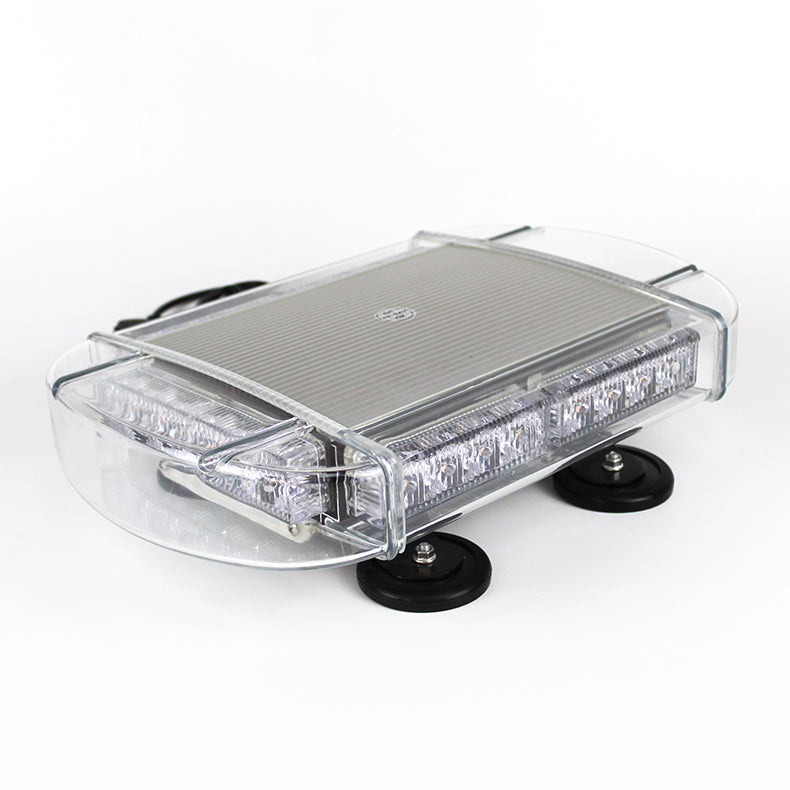 Super Bright Rooftop 28 LED Safety Warning Light Bar Magnet Amber Emergency Strobe Light Bar for Truck 12V 24V