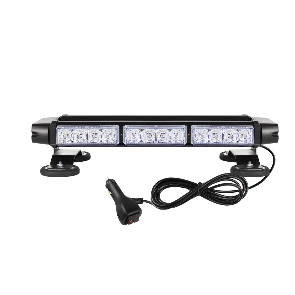Vehicle Four Sided LED Warning Light Bar Emergency Strobe Light Car Rooftop Magnetic Flashing Light Bar for Trucks