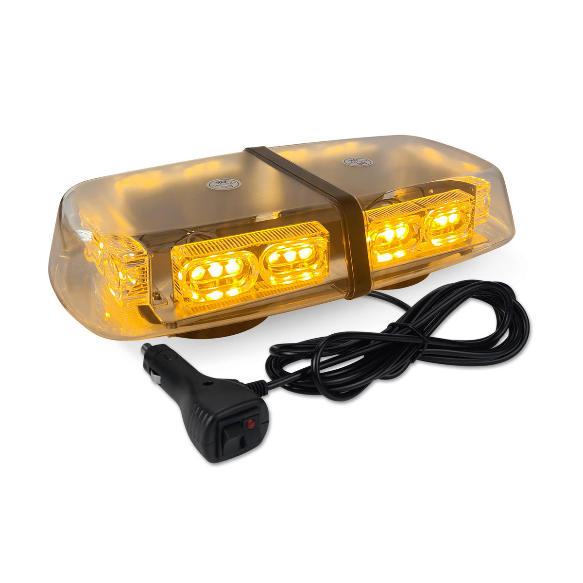 Super Bright Amber White 36LED Lamp Strobe Beacon Light Magnetic Mount Flashing Emergency Warning Roof Lights for Cars Boats