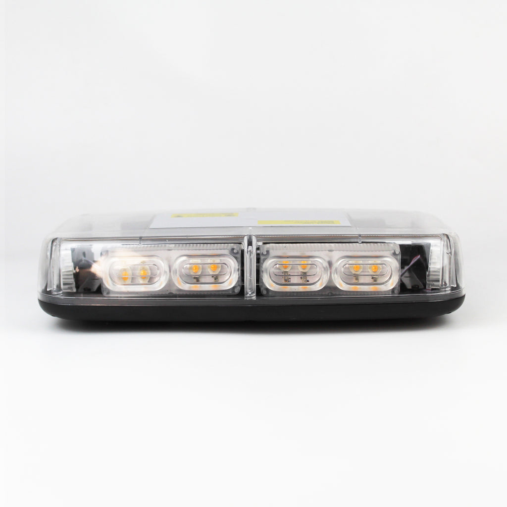 Mini LED Strobe Light Bar for Car Rooftop 24W Magnetic Hazard Emergency Flashing Lights New Condition for Vehicles Tow Trucks
