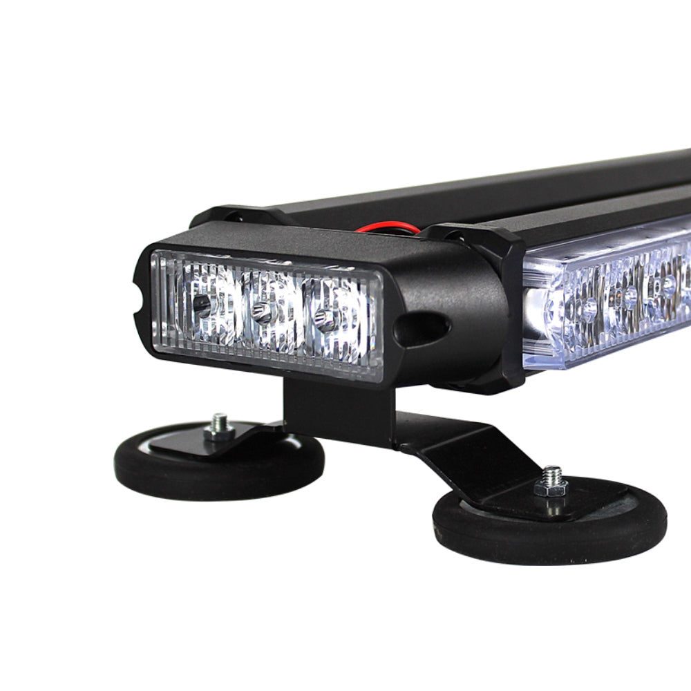 Vehicle Four Sided LED Warning Light Bar Emergency Strobe Light Car Rooftop Magnetic Flashing Light Bar for Trucks