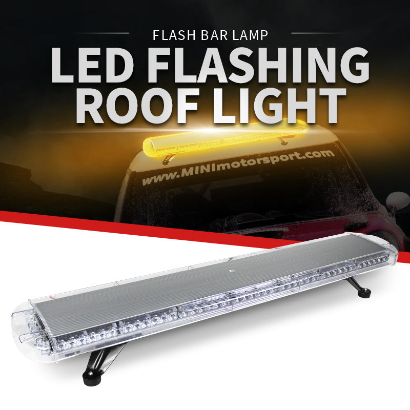 96W Car Roof Top Warning Light Bars High Power Traffic Emergency Led Linear Lightbar for Truck Wrecker Recovery 12V 24V