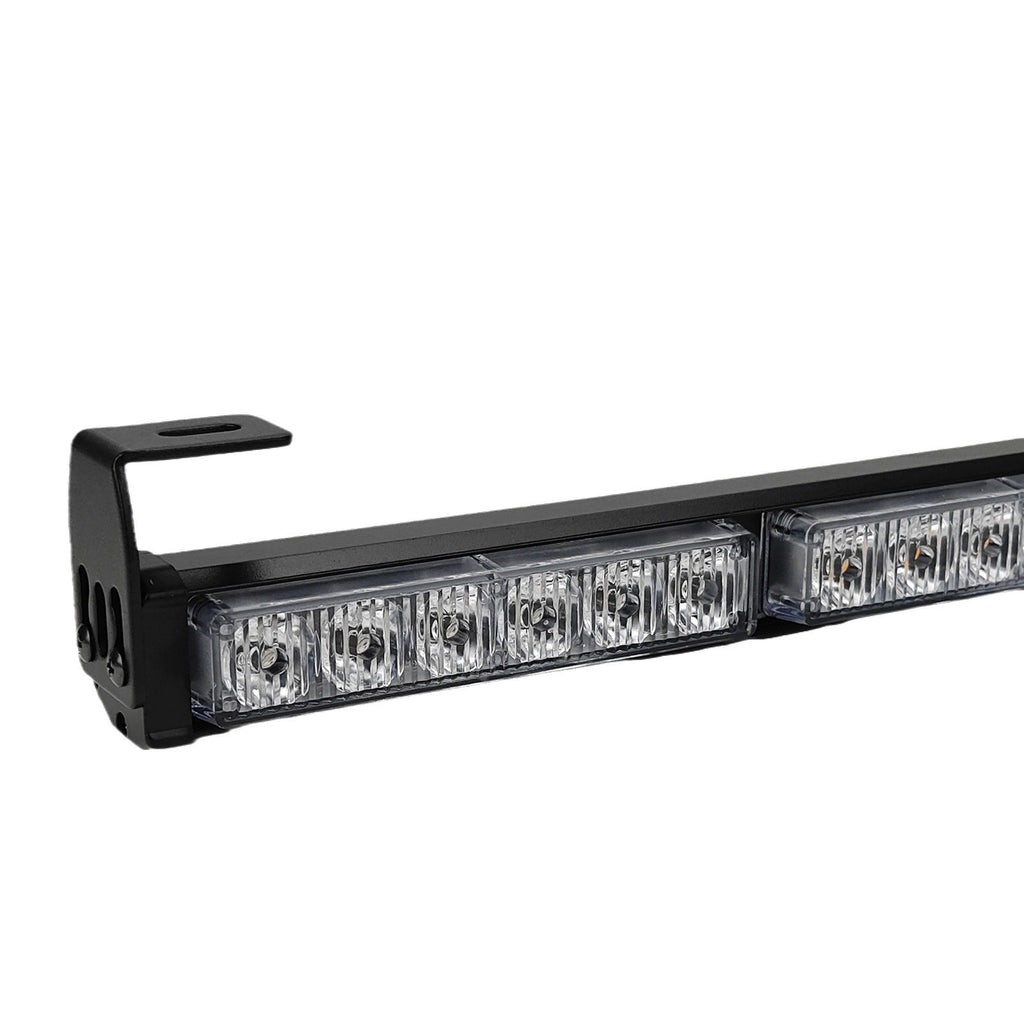 Rocker Switch LED Light Bar Car/UTV Rear Bumper Chase Light ATV Warning Strobe Light Bar Auto Exterior Lighting