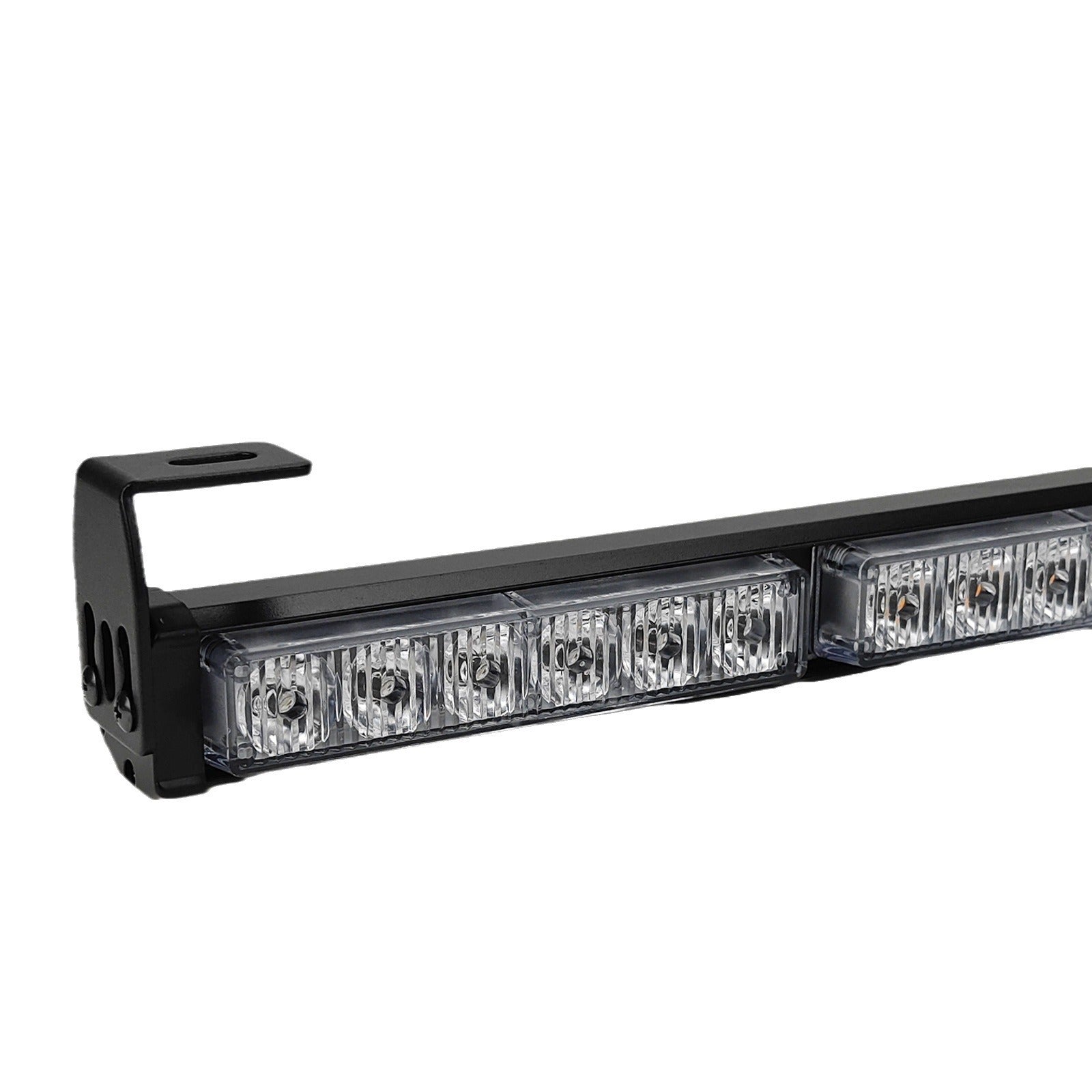 Rocker Switch LED Light Bar Car/UTV Rear Bumper Chase Light ATV Warning Strobe Light Bar Auto Exterior Lighting