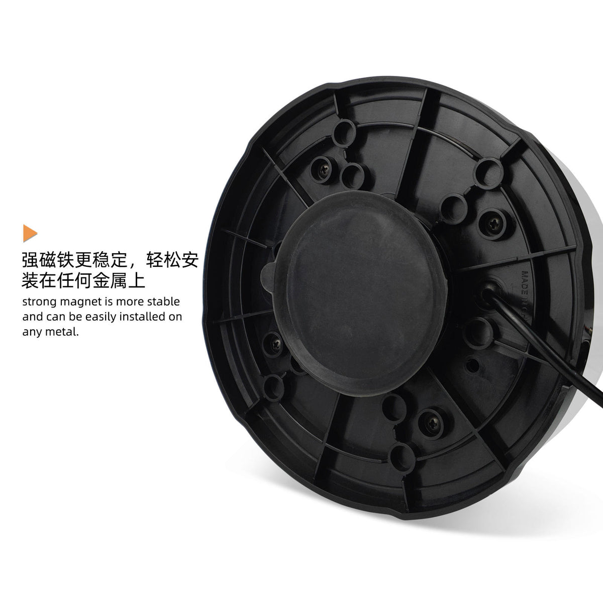 12V-24V Magnet Base Rotating LED Car Roof Beacon Light LED Fog & Headlight Accessory for Cars Auto Exterior Lighting