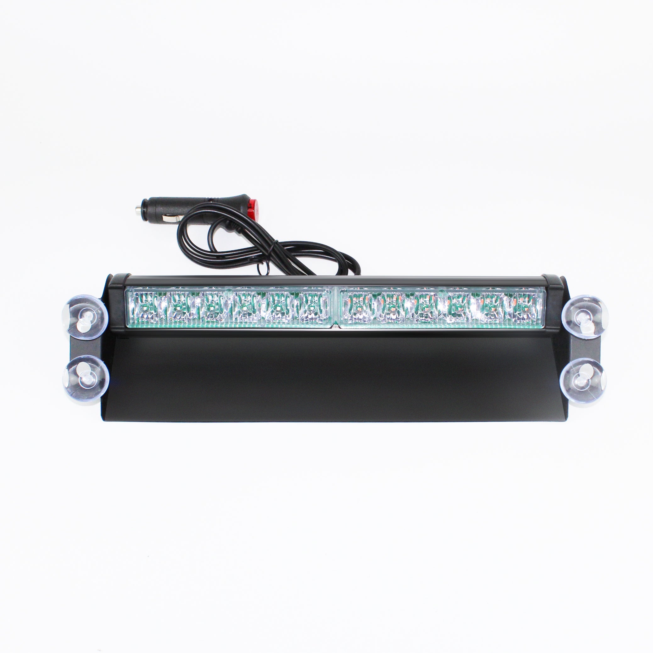 LED Dash Strobe Lights Bar Interior Emergency Windshield Warning Light Traffic Advisor for Volunteer Firefighter Vehicles Trucks