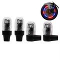 Car Auto Wheel Tire Tyre Light Colorful Lamp Valve LED Light with Vibration and Optical Sensing for Motorcycle Car Bicycle