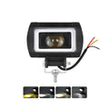 3 Inch 20W Automotive Mini LED Work Light Dual Color Spot Flood Beam Lighting Spot Lights for Motorbike Off-Road ATV Truck