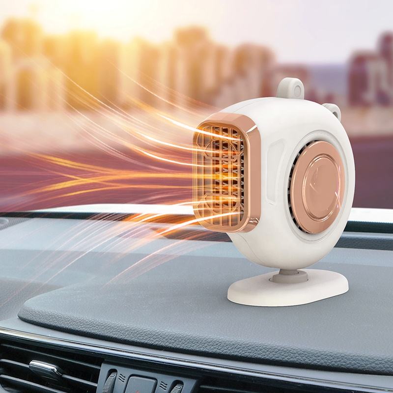 GPRGIT R801 Car Defroster Blower Heater Fan 12V/24V Demister Mini Blower