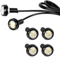 QLJ New 23mm 4014 12SMD LED DRL Eagle Eye Daytime Running Light