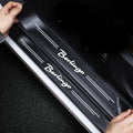 GPRGIT Citroen Berlingo Luminous Leather Door Threshold Sticker Trunk Sill Strip