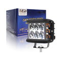 GPRGIT 9.8cm 18LED 60W LED Work Light Spotlight 10-30V Aluminum Alloy+PC Offroad Bar Lamp