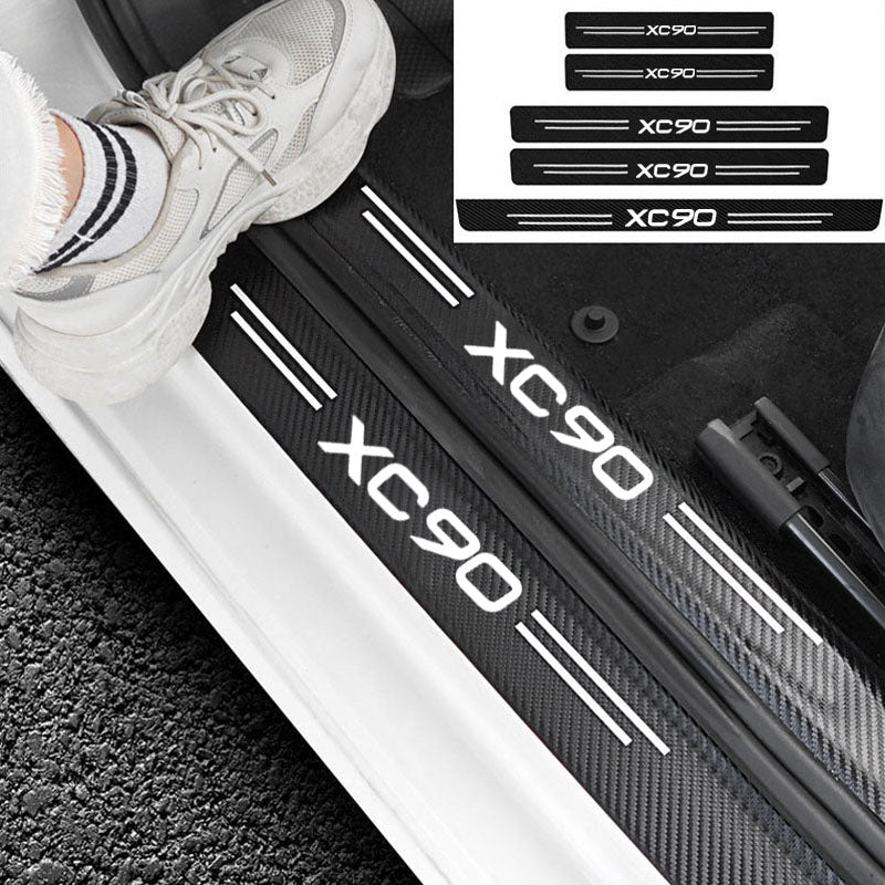 GPRGIT Anti-Scratch Auto Interior Door Protective Sticker Tape, Portable, for Volvo XC90, Model DM-1012