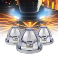 GPRGIT 3W High Power Mini Watermelon Lucas LED Lights 3/4 Inch DOT 12-24V Truck Trailer Custom Color IP67 Waterproof Adjustable