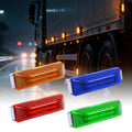 GPRGIT CBD-3LED Multicolor Waterproof LED Truck Side Marker Light 12V-24V Piranha Beads 12LED IP67