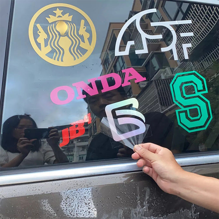 Reflective Personalized Custom Car Sticker Waterproof Car Stickers and Vinyl Decals
