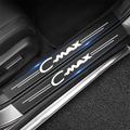 GPRGIT 4Pcs Car Door Threshold Sill Sticker Decal Protector, Single Use, for Ford CMAX 2012-2022, Model DM-1241
