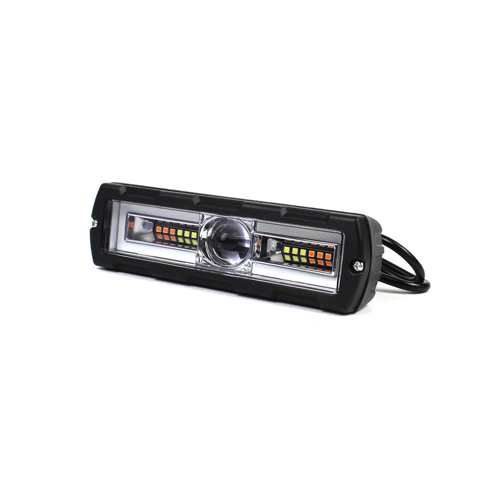 Mini LED Driving Light Bar 6-Inch High Low Beam Lighting Ring Flood Spot Work Light for Trucks Pick-up Motorcycles 12V-80V New