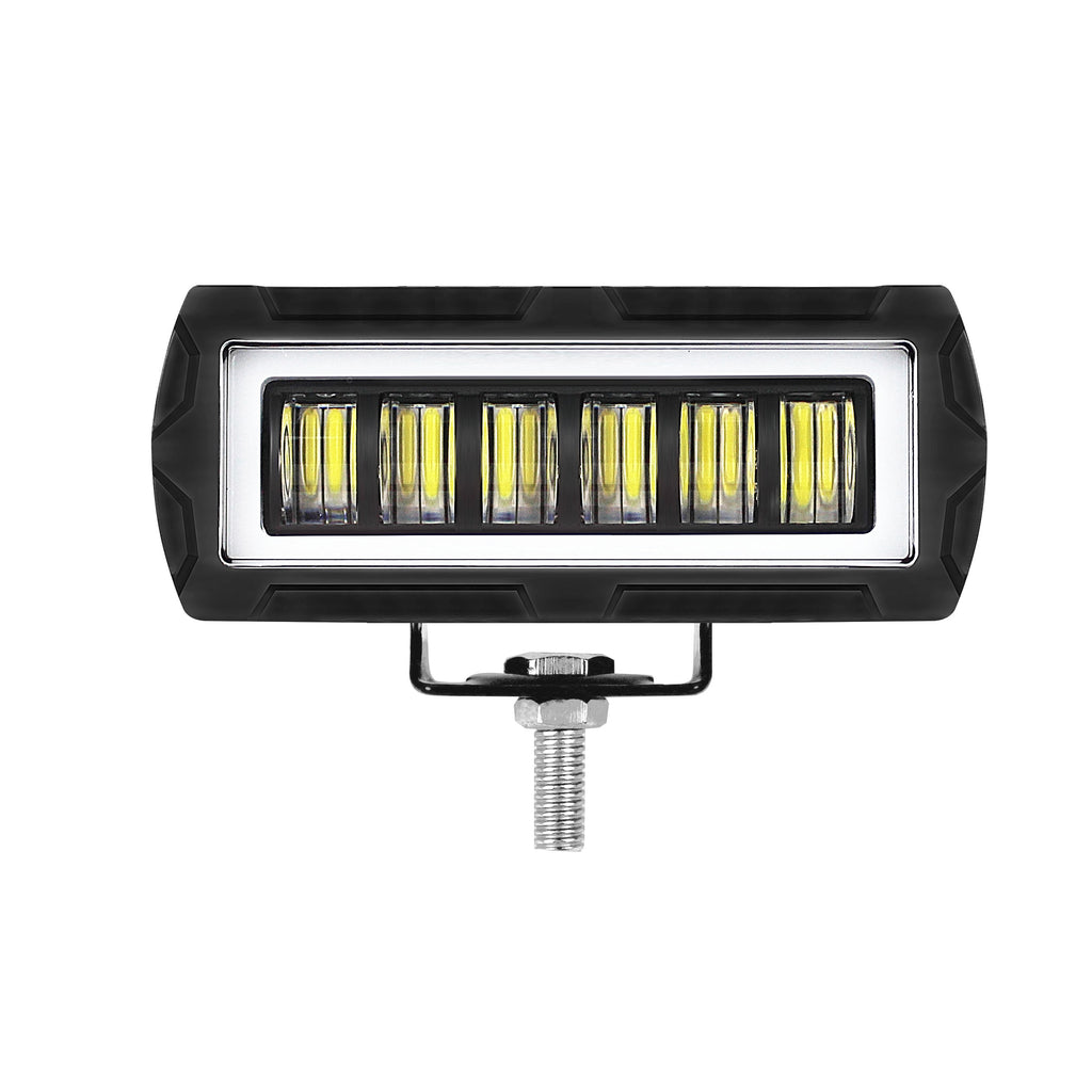 Hengjian Factory Wholesale Car Work Light 35W 6 Bead with Aperture Adjustable Magnet Emergency Warning Light Cob Led Work Light