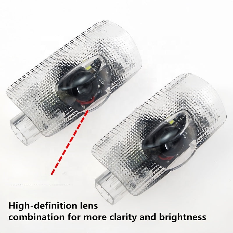 GPRGIT Car Door Welcome LED Light for Toyota Alphard 30 Series Crown Vellfire 12V