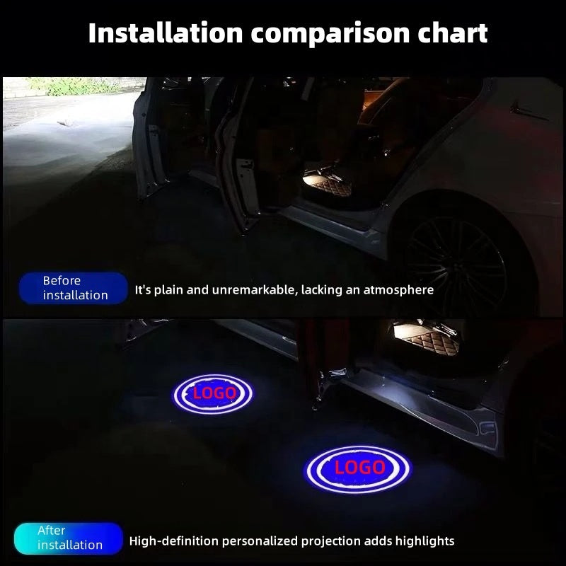 GPRGIT Ghost Shadow Welcome Light Ambient Lighting for Mercedes W211 12V