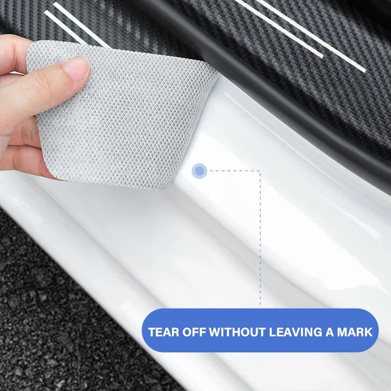 GPRGIT Chevrolet Cruze Aveo Captiva Lacetti Car Styling 4Pcs Door Threshold Scuff Plate Sticker Badge Accessories