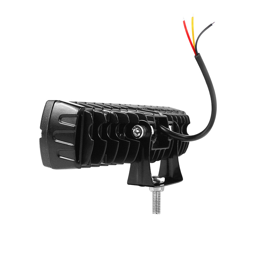 Mini LED Driving Light Bar 6-Inch High Low Beam Lighting Ring Flood Spot Work Light for Trucks Pick-up Motorcycles 12V-80V New