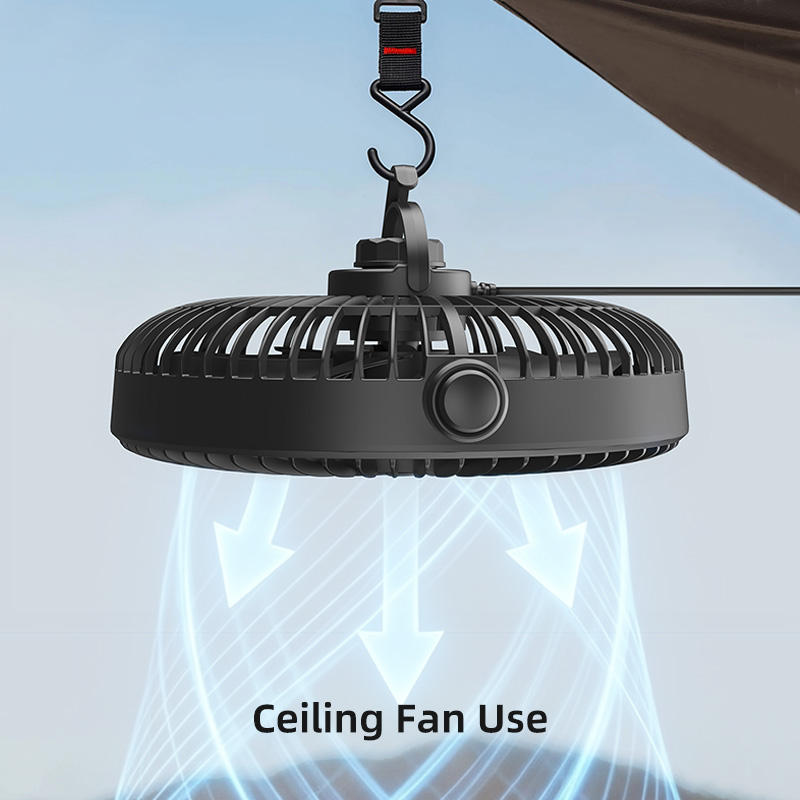 GPRGIT Truck Ceiling Fan Stepless Wind Speed Suction Cup Base (F1303)
