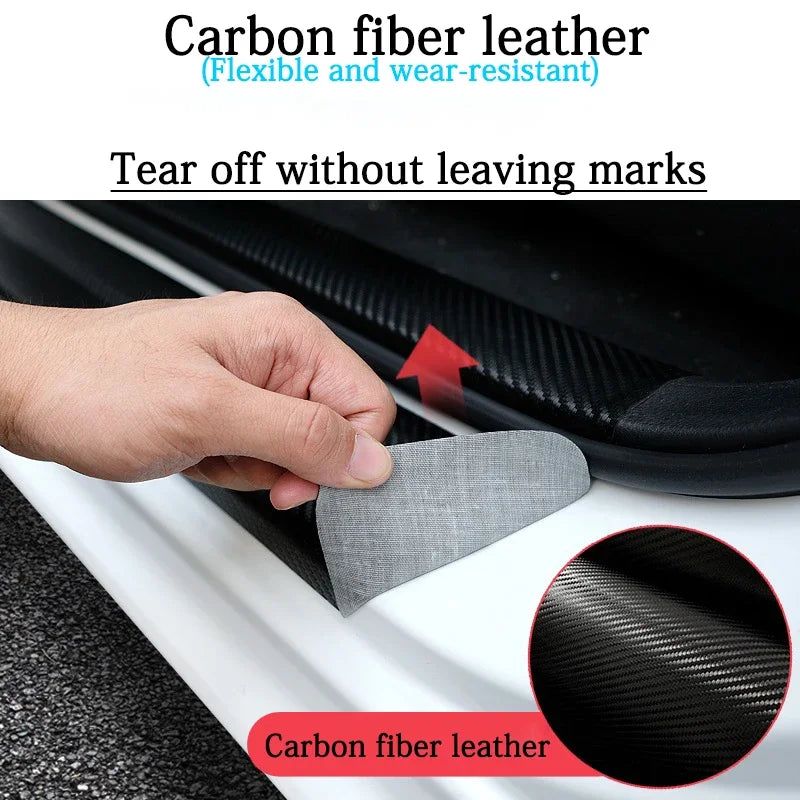 GPRGIT Car Sticker Audi A3/S3/A4/Q3/Q5/Q7 TT Carbon Fiber Trunk Decal 3M4229P Adhesive Single Use