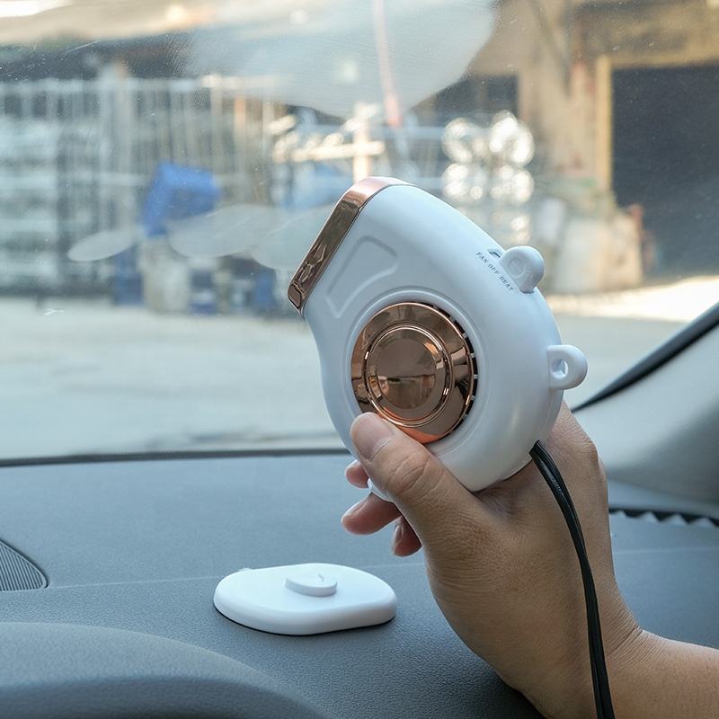 GPRGIT R801 Car Defroster Blower Heater Fan 12V/24V Demister Mini Blower