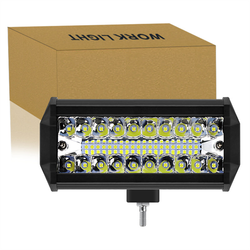 Car Light Accessories 120w Super Bright Aluminum Rectangular High Power Led Work Lights Spotlight Light Work Fog