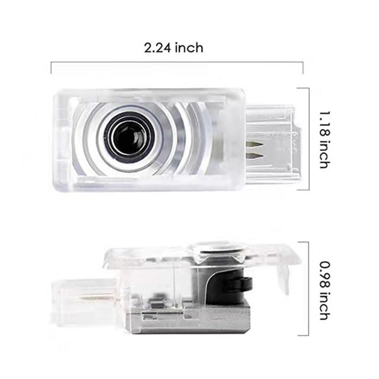 GPRGIT Car Door Logo Projector Puddle Light LED for Cadillac ATS CTS XTS SRX 12V