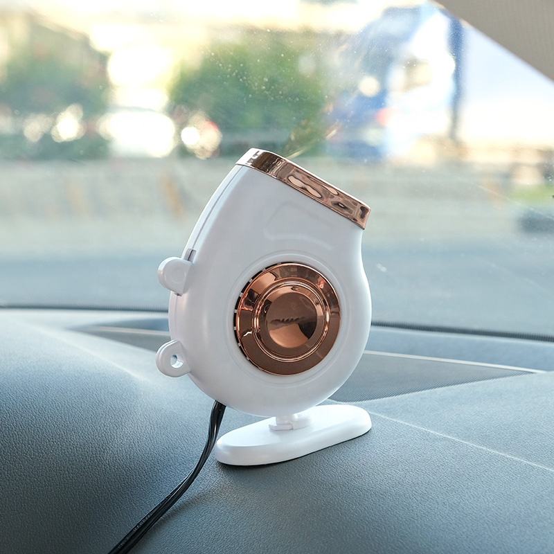 GPRGIT R801 Car Defroster Blower Heater Fan 12V/24V Demister Mini Blower