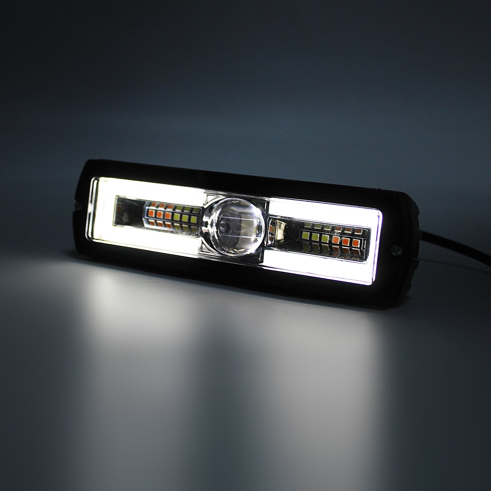 Mini LED Driving Light Bar 6-Inch High Low Beam Lighting Ring Flood Spot Work Light for Trucks Pick-up Motorcycles 12V-80V New