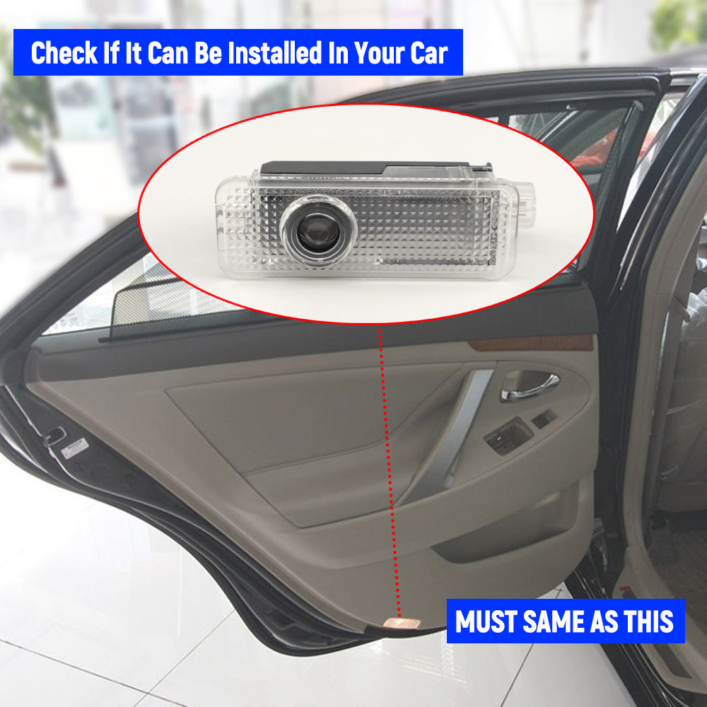 GPRGIT LED Door Logo Laser Projector Welcome Light for Land Rover Freelander Discovery 4 3W