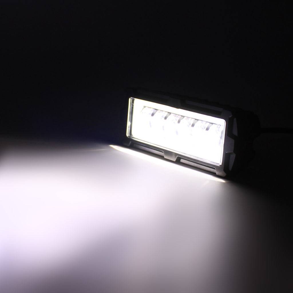 35W High Low Beam Driving Work Light for Jeep ATV Motorcycle 6LED Off-road Auxiliary Spot Lights Auto Exterior Lighting