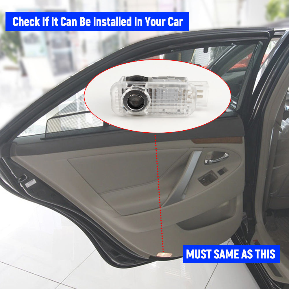 GPRGIT LED Courtesy Logo Projector Welcome Door Light for VW Phaeton 3W IP67