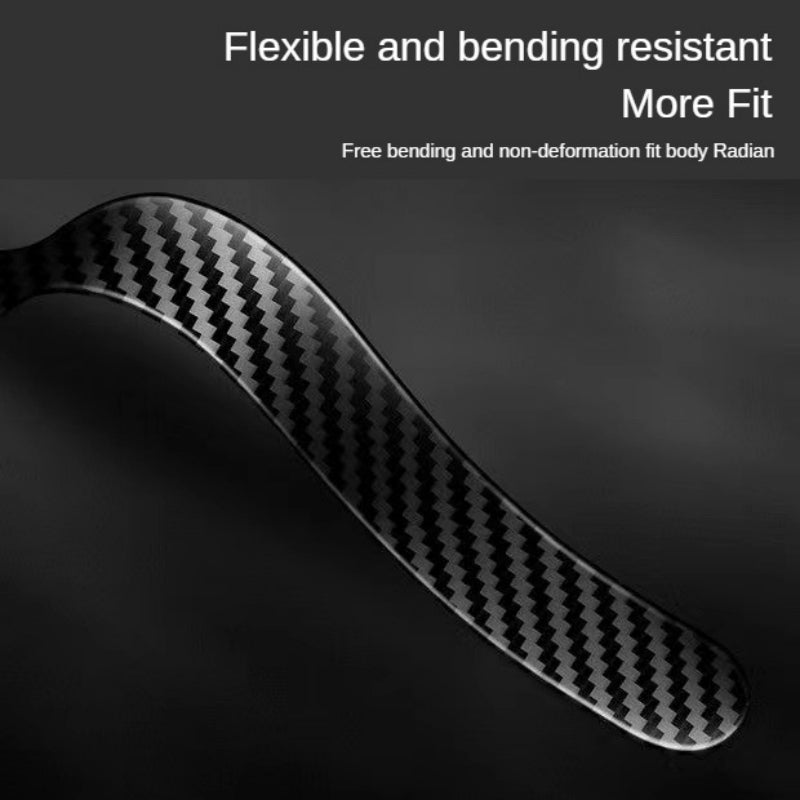 GPRGIT Car Door Handle & Rearview Mirror Protective Sticker 3M4229P Adhesive Carbon Fiber Model 12101