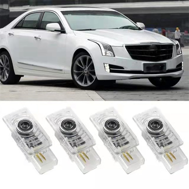 GPRGIT Car Door Logo Projector Puddle Light LED for Cadillac ATS CTS XTS SRX 12V