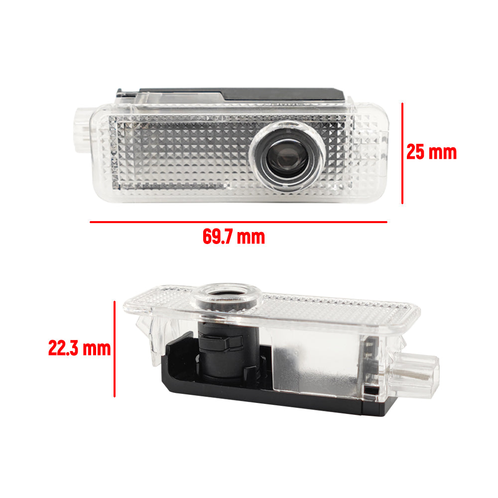 GPRGIT LED Door Logo Laser Projector Welcome Light for Land Rover Freelander Discovery 4 3W