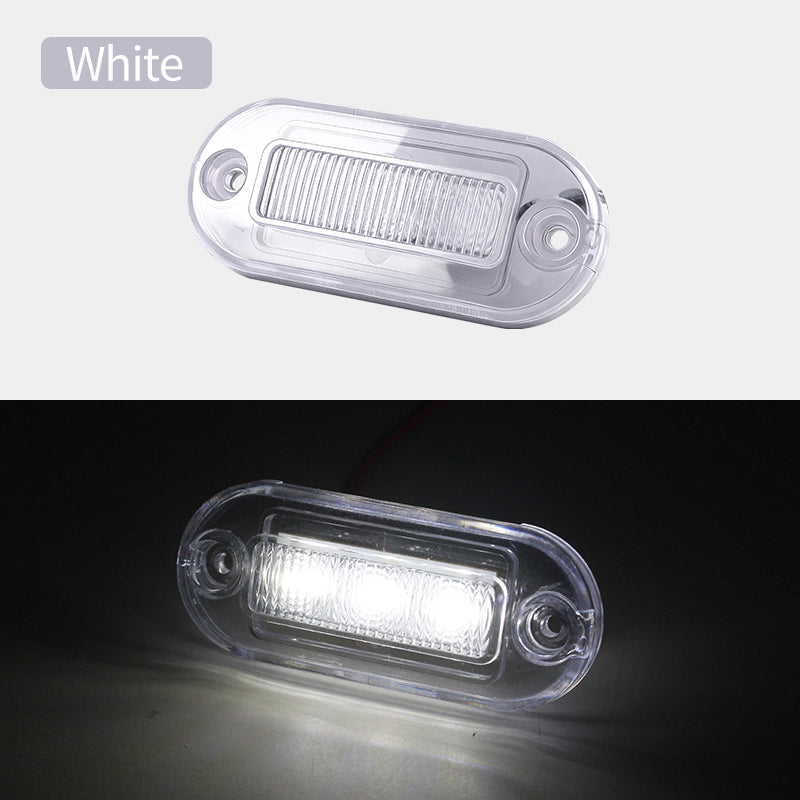 GPRGIT CBD-3LED Multicolor Waterproof LED Truck Side Light 12V-24V Piranha Beads 3LED IP67 0.28-0.38