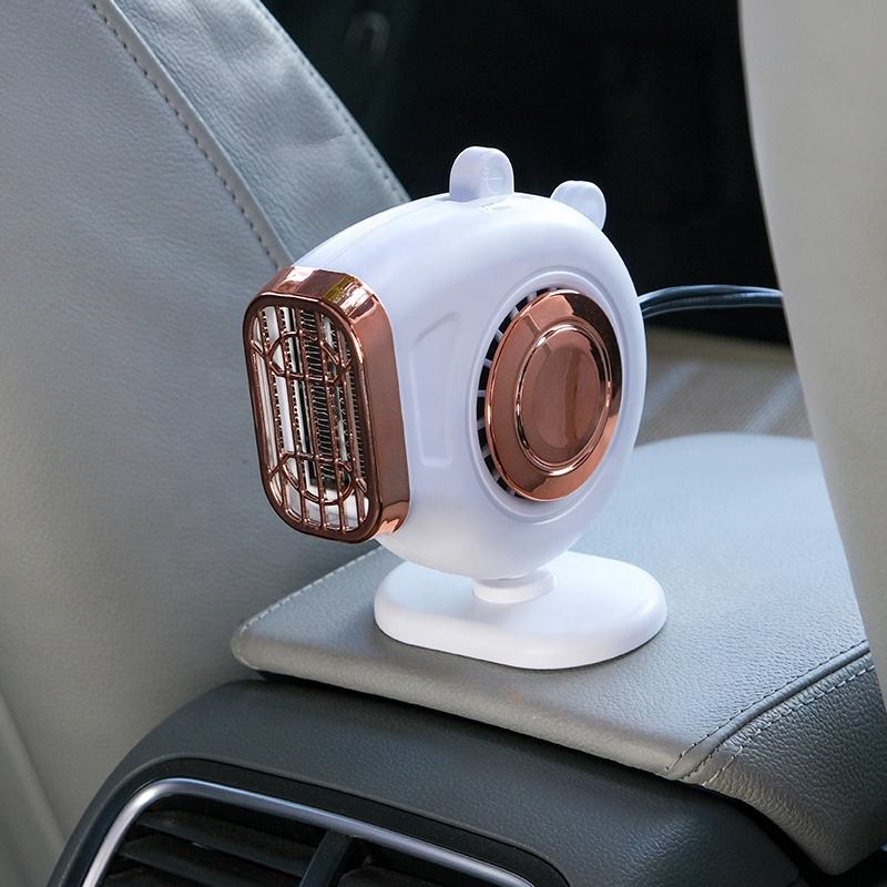 GPRGIT R801 Car Defroster Blower Heater Fan 12V/24V Demister Mini Blower