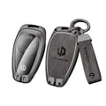 GPRGIT Zinc Alloy Leather Car Key Case Cover for Leapmotor T03 S01 Protector Keychain Shell Accessories