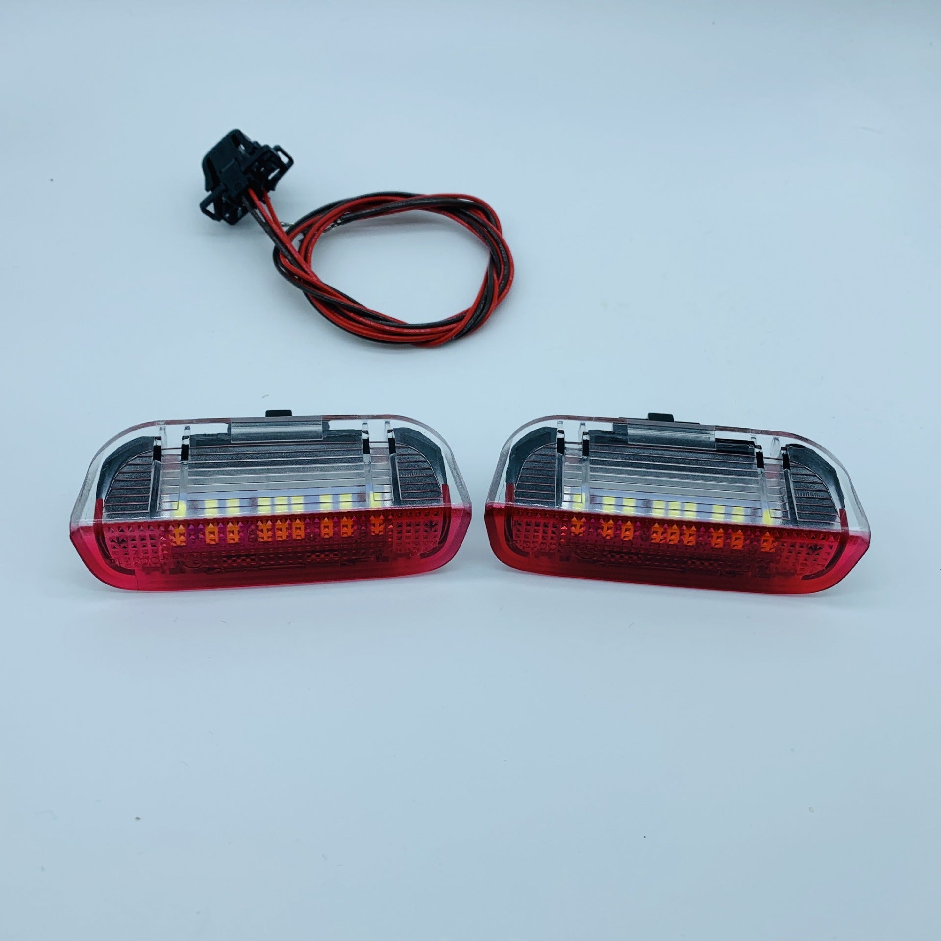 Suitable for VW Jetta/Passat/GOLF5/6 Red and White Light Housings, Front/Side and Rear Volkswagen LED Door Lights