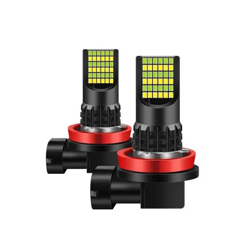 72SMD LED Fog Light Bulbs H8 H11 H7 9005 HB3 9006 HB4, 600LM 6000K